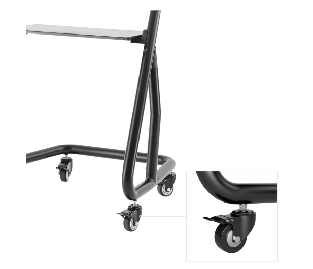 Hama MOBILNY Stojak do TV VESA 1000x600 100" MAX 80 KG - 1516988 - zdjęcie 3